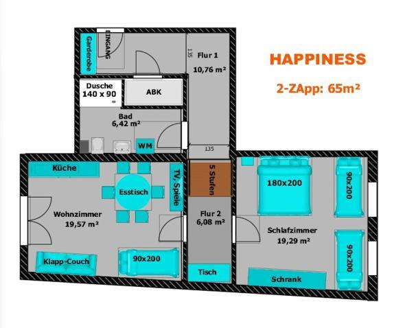 Happiness 2-Zapp 1-Og Hofgeismar-Zentrum! المظهر الخارجي الصورة